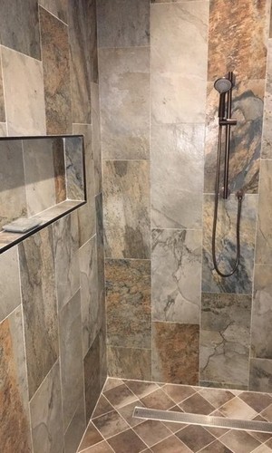 Tampa master bath remodel plumbing